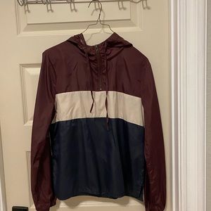 Pacsun quarter zip windbreaker